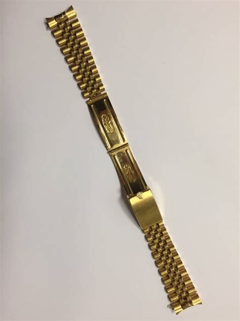 bracciali in oro giallo rolex|bracciali da allungamento.